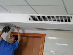 中央空調(diào)風(fēng)道、風(fēng)機(jī)盤(pán)管清洗服務(wù)流程